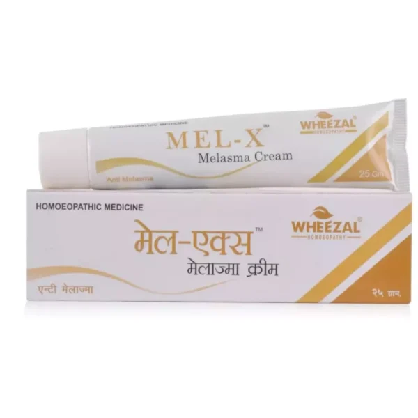 Wheezal Mel-X Melasma Cream Useful for managing Pigmentation 25 gm