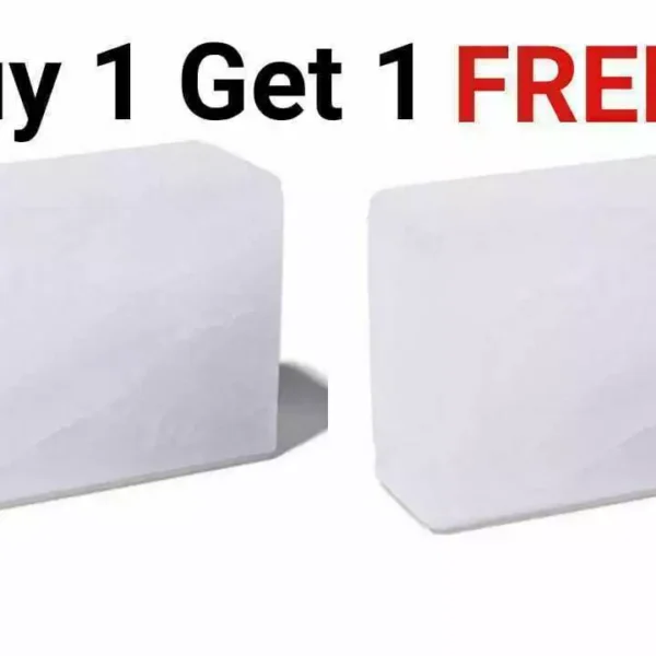 Buy 1 Get 1 Free Pure Natural Alum Stone Antiseptic Block 100g