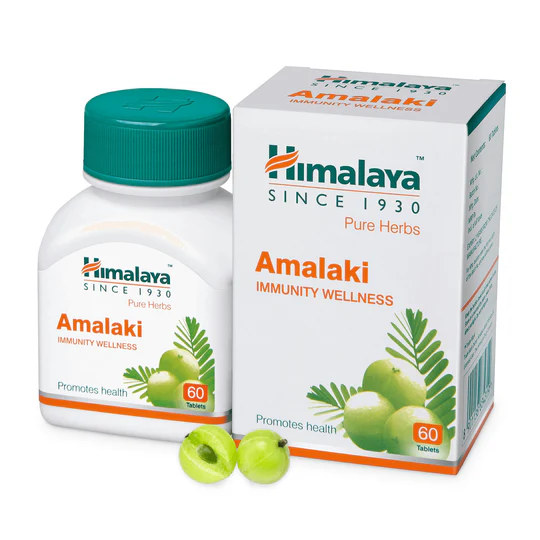 Himalaya Wellness Pure Herbs Amalaki – 60 Tablets | Immunity & Wellness Support | Natural Antioxidant