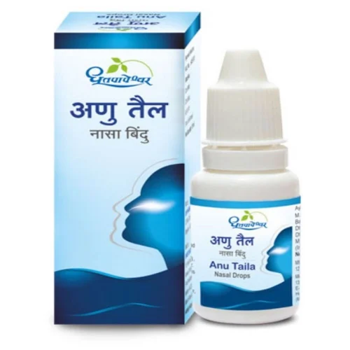 Dhootapapeshwar Anu Taila – Ayurvedic Nasal Oil (15ml) | Natural Relief for Sinus, Allergy & Headache