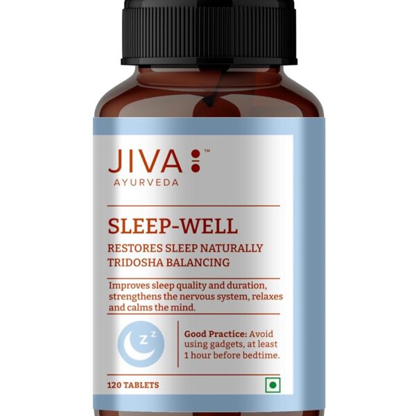 Jiva Sleep Well Tablet | 100% Ayurvedic Sleep Support – 120 Tablets | Buy in United Kingdom – www.mycosmedics.uk