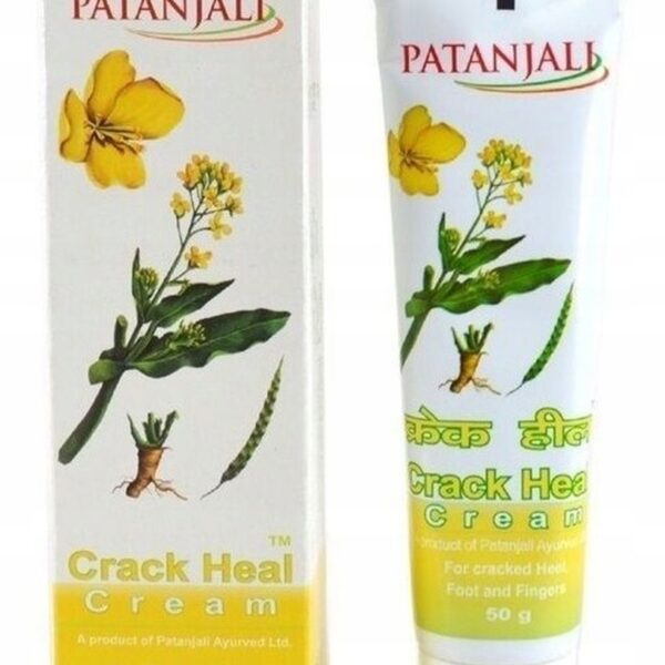 Patanjali Crack Heal Cream 50g – Ayurvedic Foot Care for Dry & Cracked Heels in the United Kingdom