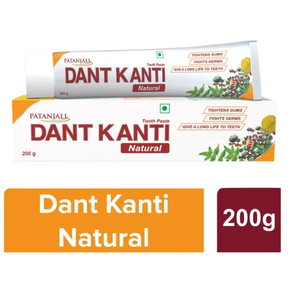 Patanjali Dant Kanti Toothpaste Regular 200g – Herbal Ayurvedic Toothpaste in the United Kingdom