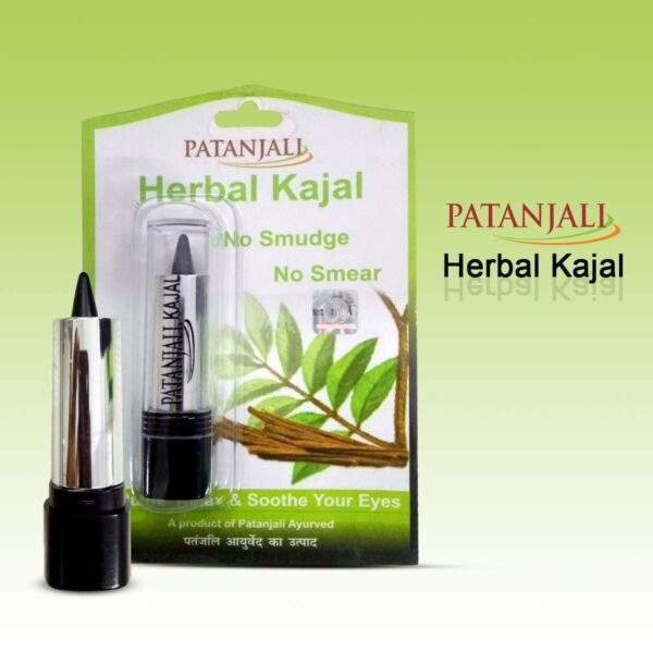Patanjali Herbal Kajal Kohl Eye Liner Makeup 3g – No Smudge, Soothes Eyes | Buy Online in United Kingdom