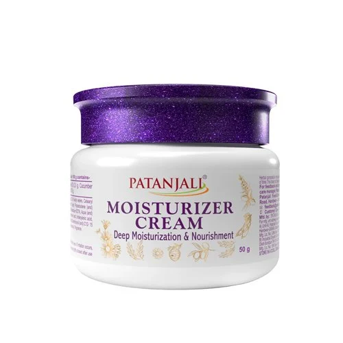 Patanjali Moisturizer Cream 50g – Natural Herbal Skin Care in the United Kingdom