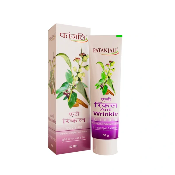 Patanjali Anti Wrinkle Cream 50g – Natural Anti-Ageing Solution in the United Kingdom