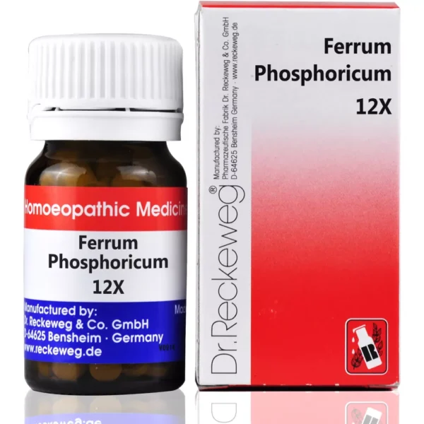 Buy Dr. Reckeweg Ferrum Phosphoricum Biochemic Tablet 12X (20 gm) Online in United Kingdom – Natural Remedy for Weakness, Fatigue, Joint Pain & Cold Relief