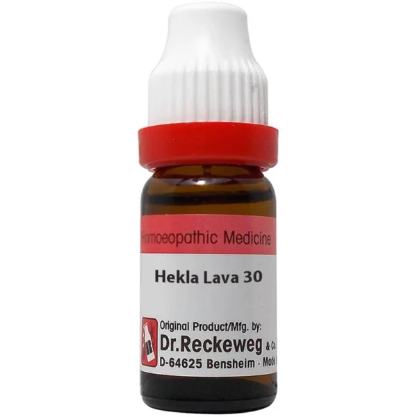 Buy Dr. Reckeweg Hekla Lava Dilution 30 CH (11ml) in United Kingdom – Toothache, Gum Issues & Oral Health