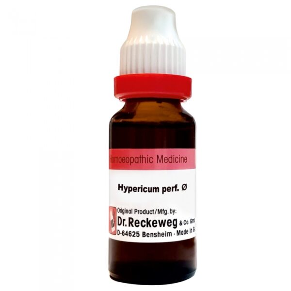 Dr. Reckeweg Hypericum Perforatum Mother Tincture Q 20ml | Nerve & Pain Relief