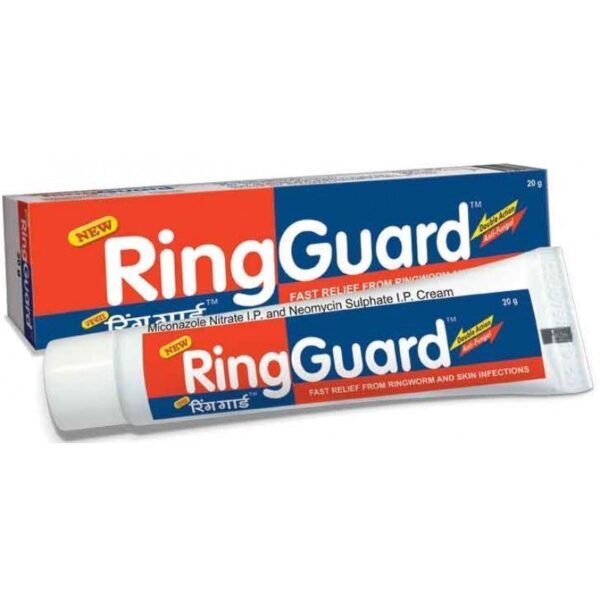 Buy Ring Guard Cream 20 gm Online in United Kingdom – Medicated Treatment for Ringworm, Fungal & Skin Infections