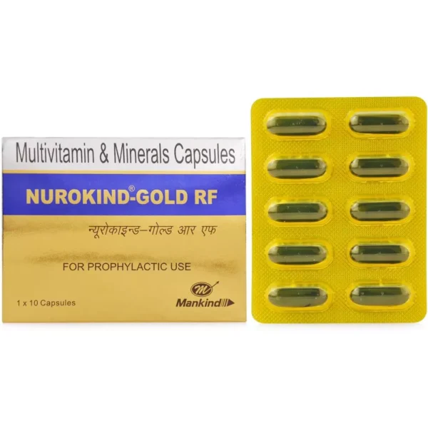 Buy Nurokind Gold RF Capsule (10cap) in United Kingdom – Multivitamin & Mineral Supplement for Bone, Joint & Muscle Health