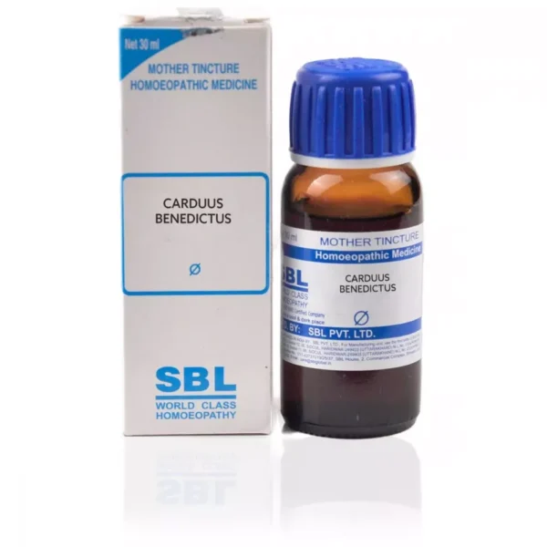 SBL Carduus Benedictus Mother Tincture Q 30ml – Natural Liver Support, Jaundice Relief, Digestive Tonic, Loss of Appetite, Flatulence & Gallbladder Health