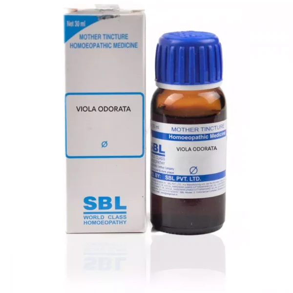 SBL Viola Odorata Mother Tincture Q (30ml) – Natural Relief for Sinusitis, Ear Pain, Rheumatism, and Whooping Cough | MyCosmedics UK