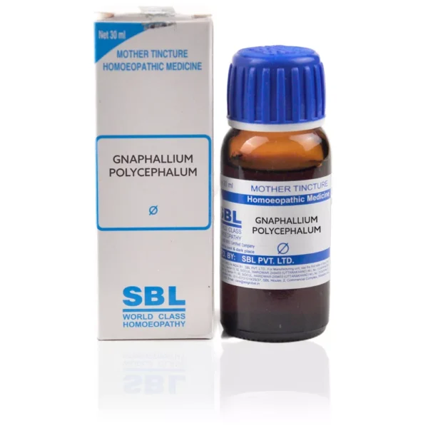 SBL Gnaphalium Polycephalum Mother Tincture Q 30ml – Natural Relief for Sciatica, Severe Nerve Pain, Neuralgia, Lower Back Pain, Leg Pain, Numbness & Rheumatic Complaints | Buy Online UK – www.mycosmedics.uk
