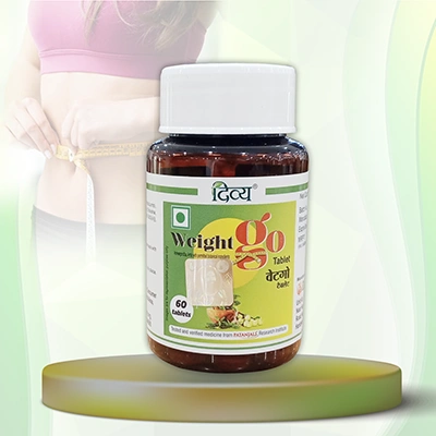Patanjali Divya Weightgo 60 Tablets – Natural Ayurvedic Support for Weight Loss, Obesity, Fat Metabolism, Slow Digestion, High Cholesterol & Metabolic Balance