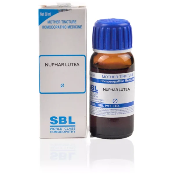 SBL Nuphar Lutea Mother Tincture Q 30ml – Natural Homeopathic Support for Low Libido, Erectile Dysfunction, Male Weakness, Impotence, Sexual Debility & Nervous Exhaustion
