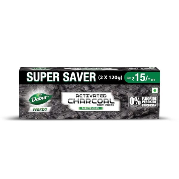 DABUR Herb'L Activated Charcoal Toothpaste