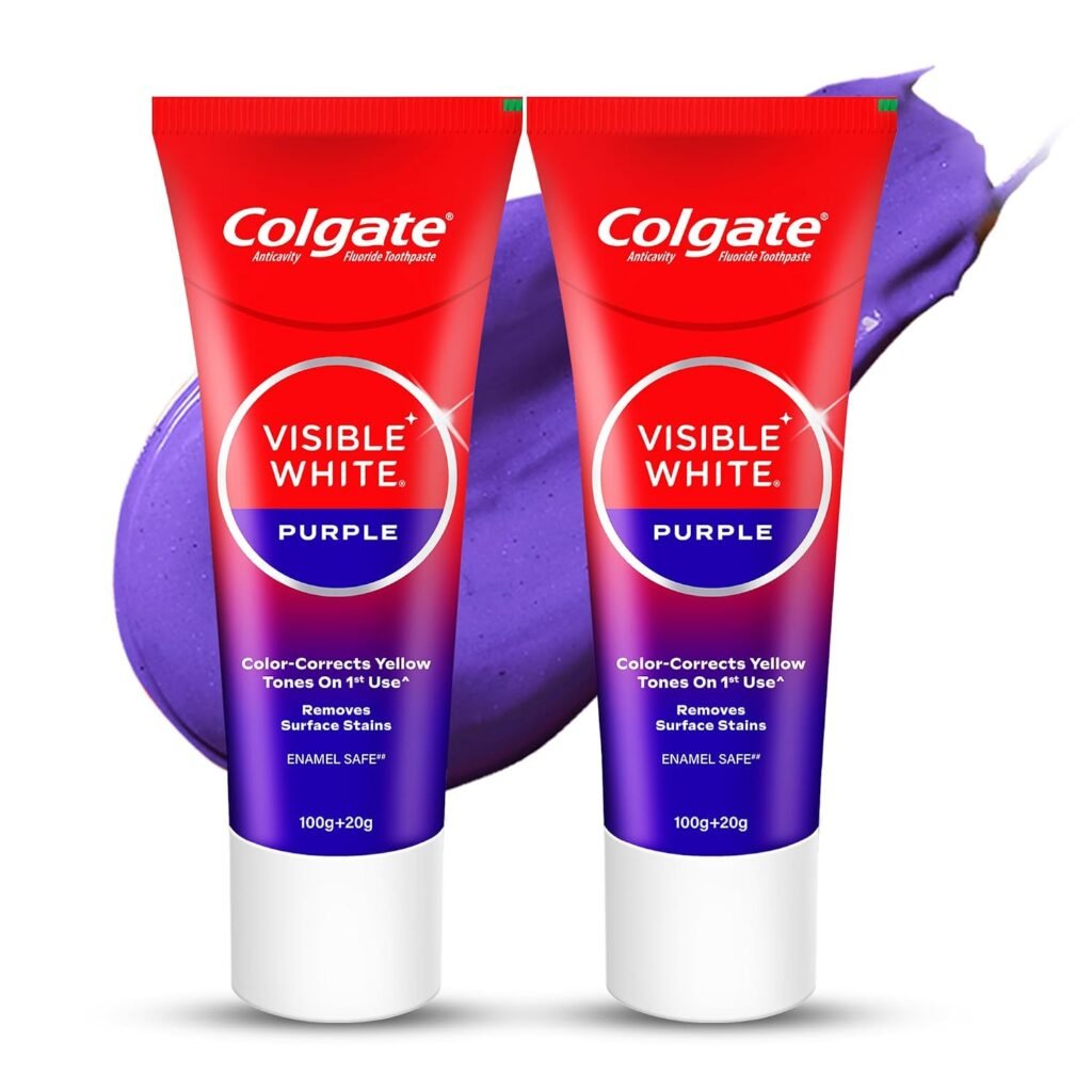 Colgate Visible White Purple Toothpaste