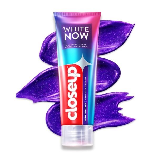 Closeup White Now Purple Color Corrector Toothpaste