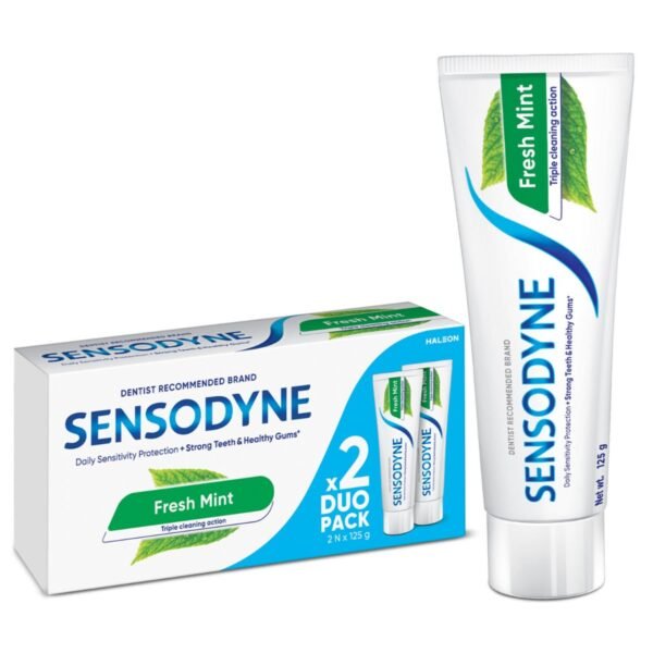 Sensodyne Fresh Mint Toothpaste for Sensitive Teeth