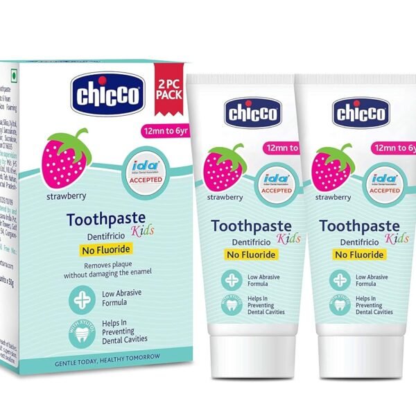 Chicco Strawberry Toothpaste for Kids 1–6 Years