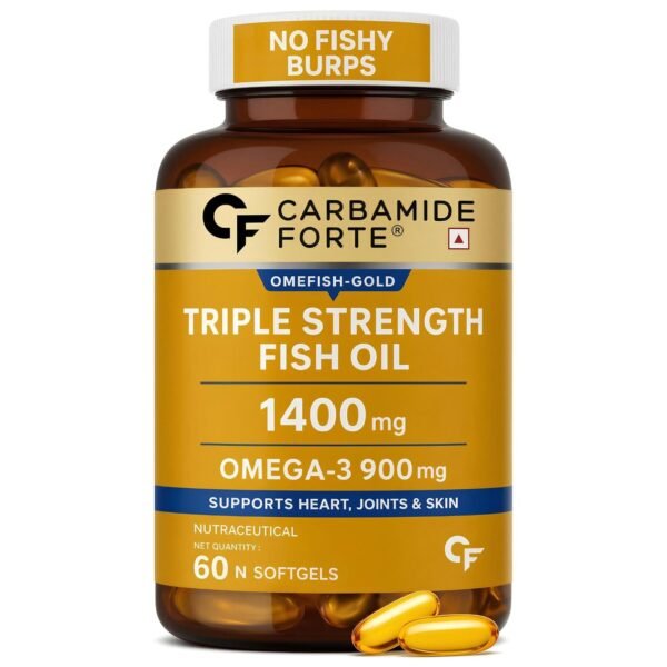 Carbamide Forte Triple Strength Omega 3 Fish Oil 1400mg
