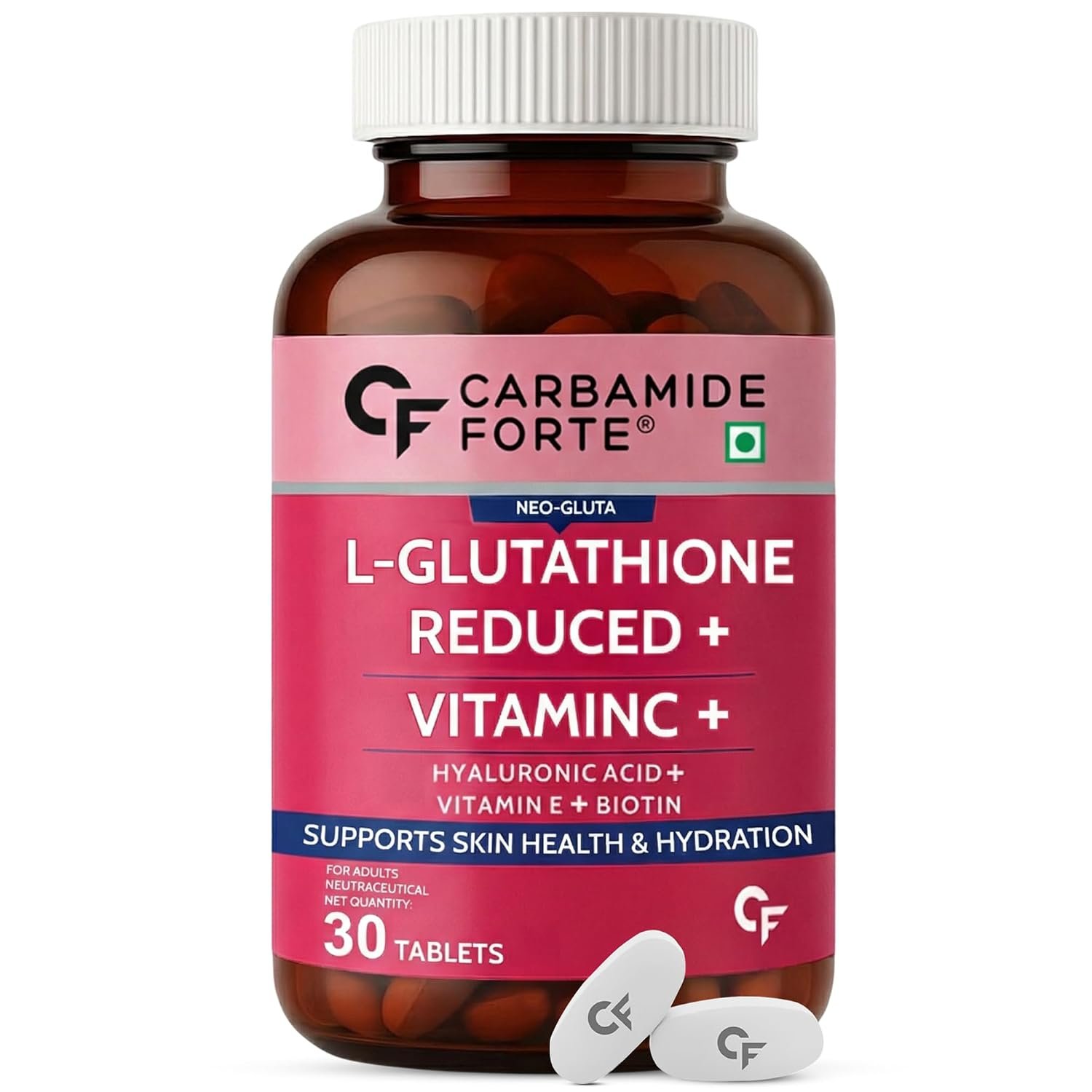 Carbamide Forte Japanese Reduced L-Glutathione Tablets 500mg