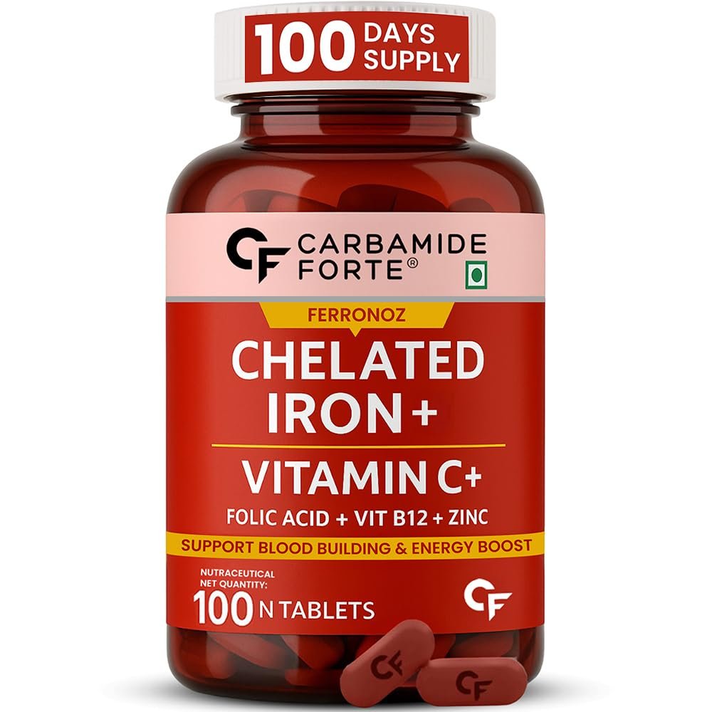 Carbamide Forte Chelated Iron Supplement for Women