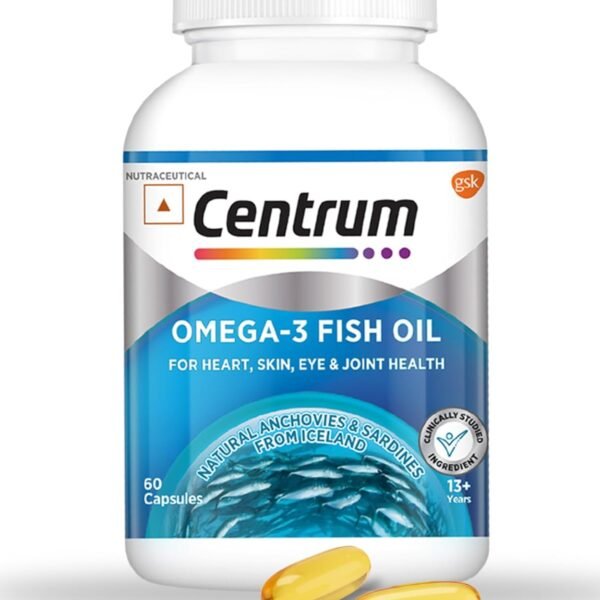 Centrum Omega 3 Fish Oil Capsules 1000mg