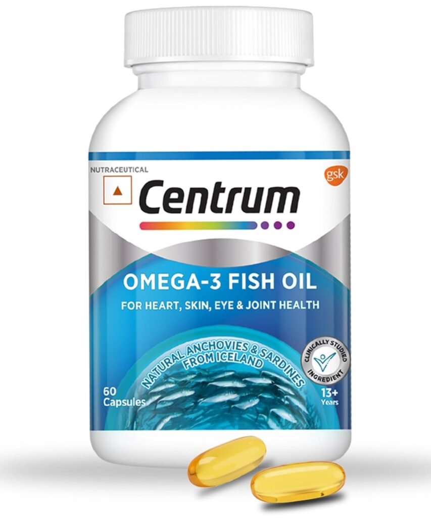 Centrum Omega 3 Fish Oil Capsules 1000mg